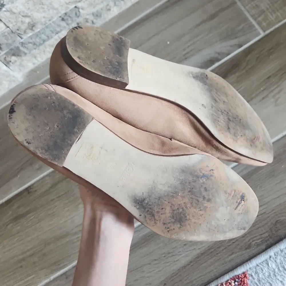 JCREW Charlie Penny Loafers in Suede Flats SZ 9.5